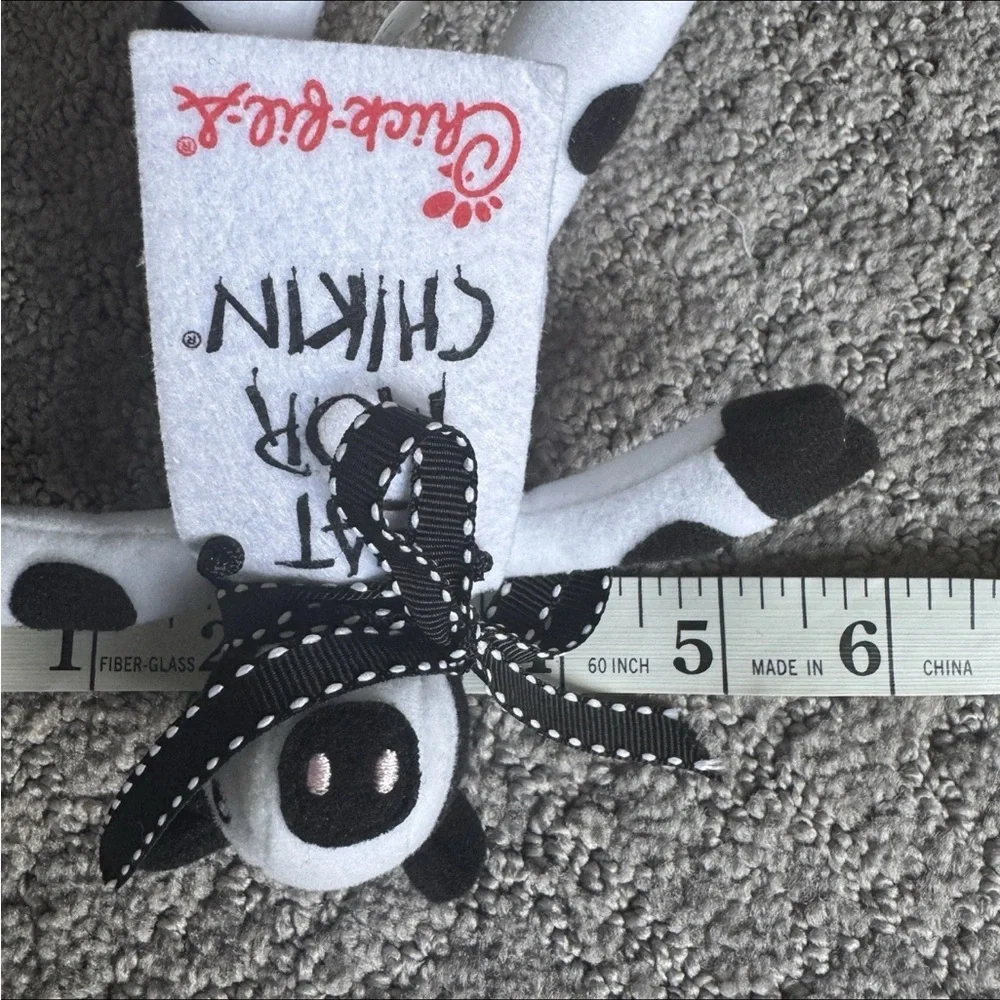 Lot Of 3 CHICK FIL A Plush Cows 6